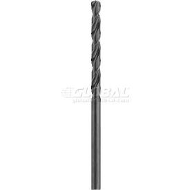 DeWALT Aircraft Black Oxide Extended Length Drill Bit, 1/4" Diameter, 6" Long