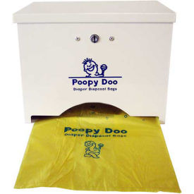 Poopy Doo Diaper Disposal Bag Dispenser, 400 Bag Capacity