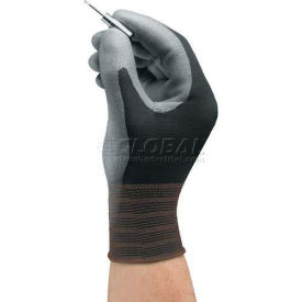 HyFlex® Lite Gloves, Black Foamed PU Palm Coat, Size 9, 1 Pair - Pkg Qty 12