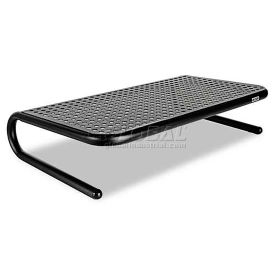 Allsop ASP30336 Metal Art Monitor Stand,18 1/2 x 12 1/4 x 5 1/4,Black