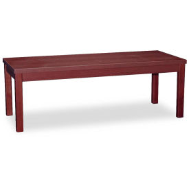HON HON80191NN Laminate Occasional Table,Rectangular,48w x 20d x 16h,Mahogany