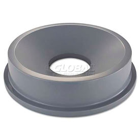 Rubbermaid RCP3543GRA Round Brute Funnel Top, 22 3/8 x 5, Gray
