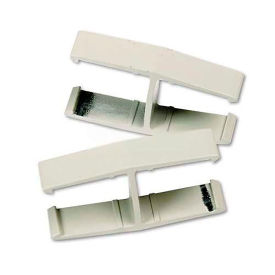 basyx QC180GY Versé Quick Connect Connecting Hardware, Gray, 2/Pack