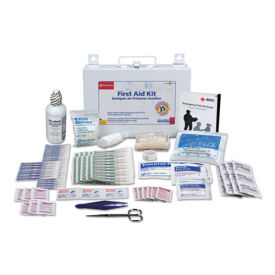 106 Piece First Aid Kit for 25 People, OSHA Compliant, Metal Case