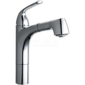 Elkay Gourmet Pull Out Kitchen Faucet, Brushed Nickel, LKGT1041NK