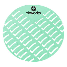 AirWorks AWUS002-BX Urinal Screen, Herbal Mint, 10/Case