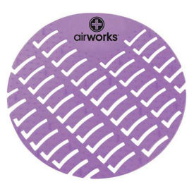 AirWorks AWUS234-BX Urinal Screen, Vineyard, 10/Case