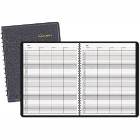 AT-A-GLANCE Four-Person Group Undated Daily Appointment Book, 10.88 x 8.5, Jan to Dec, Undated