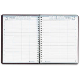 House of Doolittle Four-Person Group Practice Daily Appointment Book, 11 x 8.5, Black, 2024