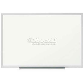 Quartet Magnetic Whiteboard, White, 76-3/4 x 51-1/2