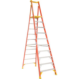 Werner PD6210 10' Type 1A Fiberglass Podium Ladder