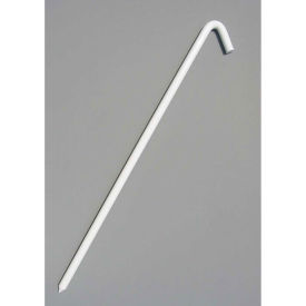 Hook Stake, 24"L, Bright White