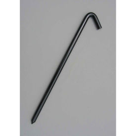 Hook Stake, 18"L, Black