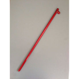 Forged Head Stake, 24"L, Red