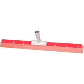 30" Red Non-Marking Floor Squeegee, Rubber Refill