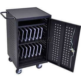 iPad™ and Tablet Charging Cart for 30 Devices