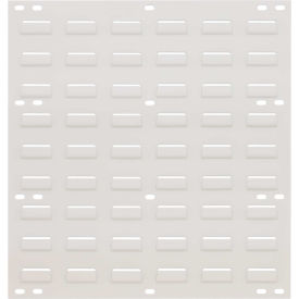 Louvered Panel, 18" x 19", Oyster White