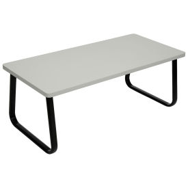 Global Industrial Rectangle Coffee Table, Gray Top, 43" x 20"