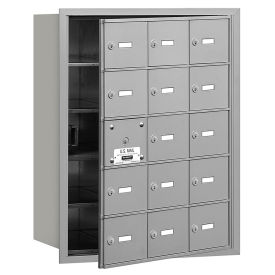 Salsbury Industries 3615AFU 4B+ Horizontal Mailbox, Aluminum