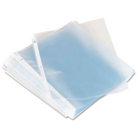 Universal Top-Load Poly Sheet Protectors, Standard, Letter, Clear, 100/Box
