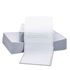 Universal Two-Part Carbonless Paper, 15lb, 9-1/2 x 11, Perforated, White, 1650 Sheets