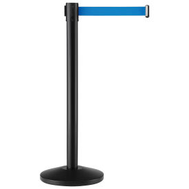 Crowd Control Stanchion With 7-1/2' Blue Belt - Pkg Qty 2