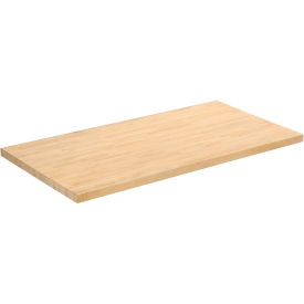 Workbench Top - Birch Butcher Block Square Edge, 48"W x 30"D x 1-3/4" Thick