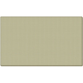 Ghent® Fabric Bulletin Board with Wrapped Edge, 46-1/2"W x 36"H, Beige