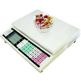 Optima Parts Counting Digital Scale 15 kg x 0.5 g 9" x 13-5/16" Platform, OPF-P15LCD