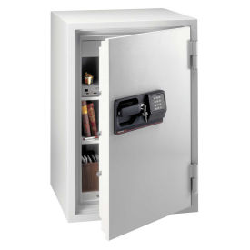 SentrySafe Commercial Fire Safe®, Electronic Lock, 25-7/16" x 23-7/16" x 39-13/16", Lt Gray