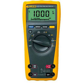 Fluke 177 ESFP TRMS Multimeter, 1000V, BackLight, Min/Max/Avg, (Engl, Span, French, Por)