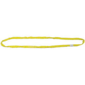 Liftex RoundUp™ 4'L-1-1/4"W Endless Poly Roundsling, Yellow