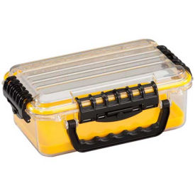 Guide Series Airtight & Waterproof Storage Case, 11"L x 7-1/4"W x 4"H, Yellow