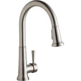 Elkay Everyday Pull-Out Kitchen Faucet, Lustrous Steel, Single Lever Handle, LK6000LS