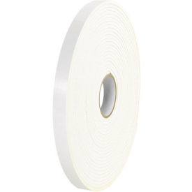 1/2" x 36 Yds Double Sided Foam Tape, White, 2/PACK