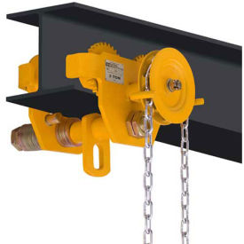 OZ Lifting OZ3GBT Geared Beam Trolley 3 Ton Cap.