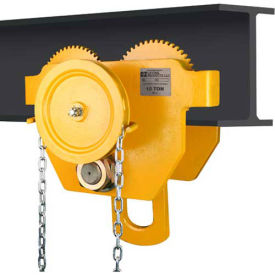 OZ Lifting OZ10GBT Geared Beam Trolley 10 Ton Cap.