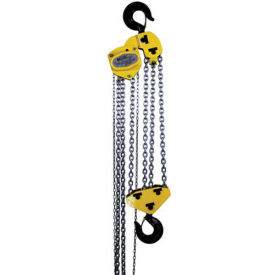 OZ Lifting Manual Chain Hoist With Std. Overload Protection 10' Lift, 10 Ton Cap.