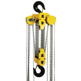 OZ Lifting Manual Chain Hoist With Std. Overload Protection 10' Lift, 30 Ton Cap.