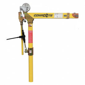 OZ Lifting OZ1200DAV Light Portable COMPOZITE Davit Crane, 1200 Lb. Cap.