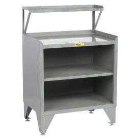 Little Giant Receiving Station, 36"W x 24"D x 53-1/2 to 56-1/2"H, Gray