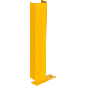 Global Industrial 18"H Pallet Rack Frame Guard, Yellow