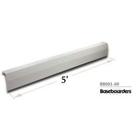 Baseboarders® 5' Length Premium Baseboard Heater Cover Panel Only