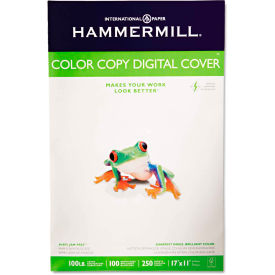Hammermill Copier Digital Cvr 133202, 17" x 11", Photo White, 250/Pack