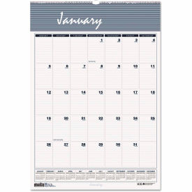 House of Doolittle Recycled Bar Harbor Wirebound Monthly Wall Calendar, 15.5 x 22, 2024