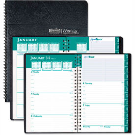 House of Doolittle Recycled Express Track Weekly/Monthly Appointment Book, 8 x 5, Black, 2024-2025