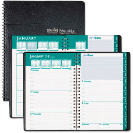 House of Doolittle Recycled Express Track Weekly/Monthly Appointment Book, Black, 2024-2025