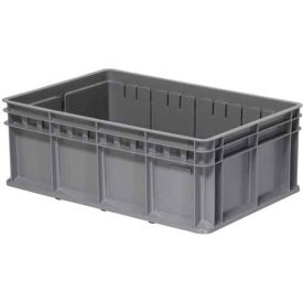 Akro-Mils Multi-Load Tote, 23-5/8"L x 15-3/4"W x 8-21/32"H, Gray - Pkg Qty 4
