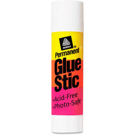 Avery Permanent Glue Stics, Clear Application, .26 oz, Stick
