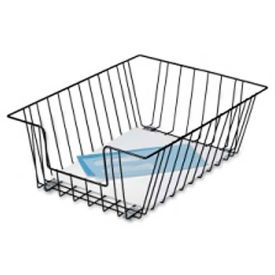 Fellowes Wire Desk Tray Legal Size 12" x 16-1/2" x 5" Black